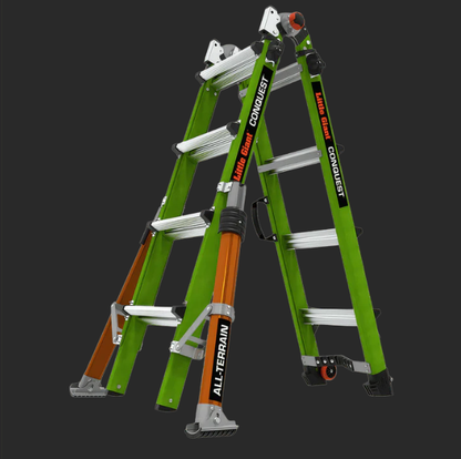 Multifunctional combination ladder