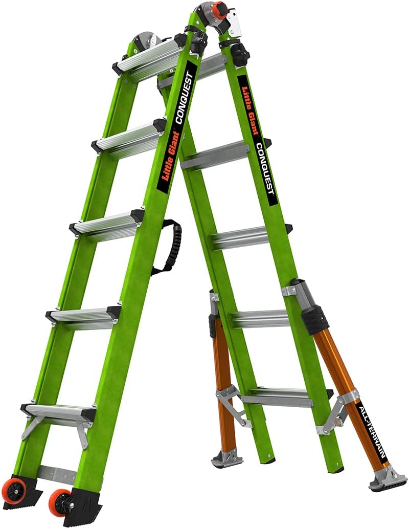 Multifunctional combination ladder