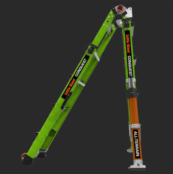 Multifunctional combination ladder