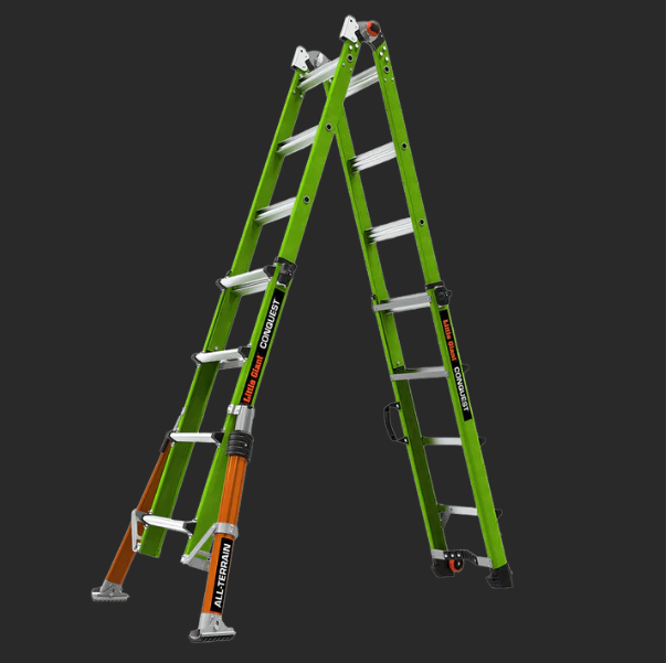 Multifunctional combination ladder